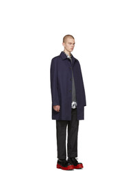 Imperméable bleu marine Lanvin