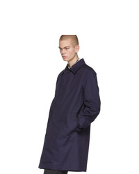 Imperméable bleu marine Lanvin