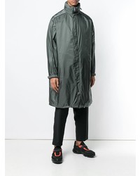 Imperméable gris foncé Prada