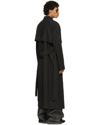 Imperméable noir LU'U DAN