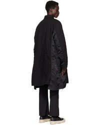 Imperméable noir Sacai