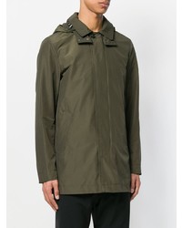 Imperméable olive Woolrich