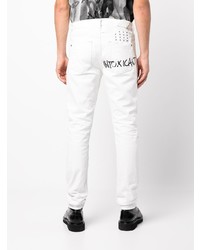 Jean à patchwork blanc Ksubi