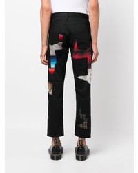 Jean à patchwork noir Junya Watanabe MAN