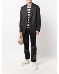 Jean à patchwork noir Junya Watanabe MAN