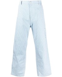 Jean à rayures verticales bleu clair Carhartt WIP