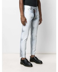 Jean à rayures verticales bleu clair DSQUARED2