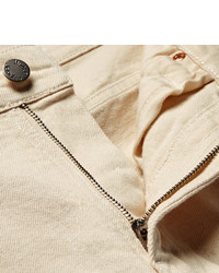 Jean beige Nudie Jeans