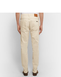 Jean beige Nudie Jeans