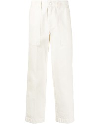 Jean blanc Solid Homme