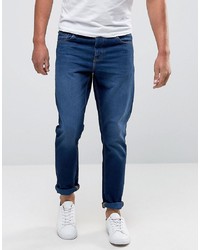 Jean bleu marine ASOS DESIGN