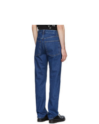 Jean bleu marine Helmut Lang