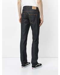 Jean bleu marine Nudie Jeans Co