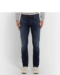 Jean bleu marine Nudie Jeans