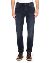 Jean bleu marine Nudie Jeans