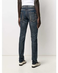 Jean bleu marine Saint Laurent