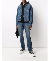 Jean bleu marine Off-White