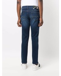 Jean bleu marine 7 For All Mankind