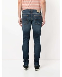 Jean bleu marine Nudie Jeans Co