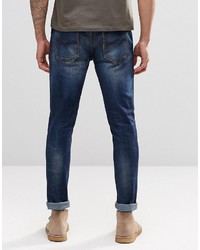 Jean bleu marine Nudie Jeans