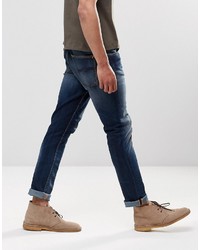 Jean bleu marine Nudie Jeans