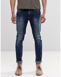 Jean bleu marine Nudie Jeans