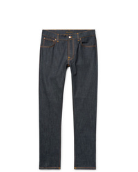 Jean bleu marine Nudie Jeans