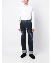 Jean bleu marine Yohji Yamamoto