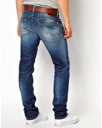 Jean bleu marine Pepe Jeans