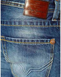 Jean bleu marine Pepe Jeans