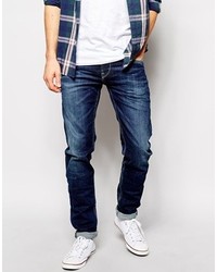 Jean bleu marine Pepe Jeans