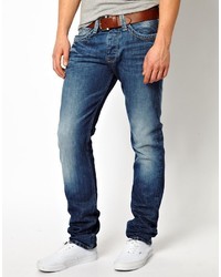 Jean bleu marine Pepe Jeans