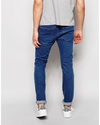 Jean bleu marine Pull&Bear