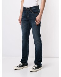 Jean bleu marine Nudie Jeans Co