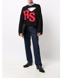 Jean bleu marine Raf Simons