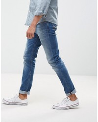 Jean bleu Nudie Jeans