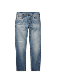 Jean bleu Nudie Jeans