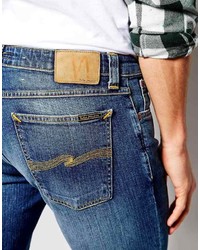 Jean bleu Nudie Jeans