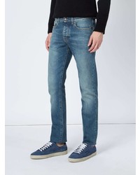 Jean bleu Saint Laurent