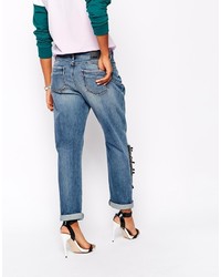 Jean boyfriend bleu Sportmax