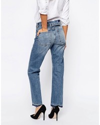 Jean boyfriend bleu Asos