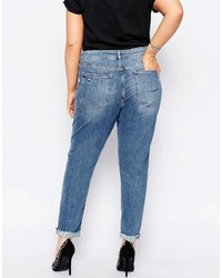 Jean boyfriend bleu Asos