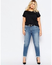 Jean boyfriend bleu Asos