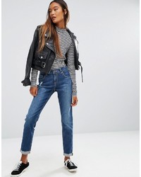 Jean boyfriend bleu Asos