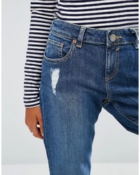 Jean boyfriend bleu Asos