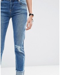 Jean boyfriend bleu Asos