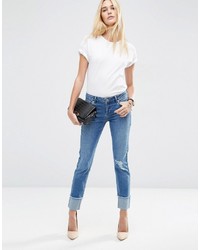 Jean boyfriend bleu Asos