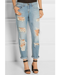 Jean boyfriend déchiré bleu clair Rag and Bone