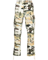 Jean camouflage multicolore