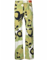 Jean camouflage olive Heron Preston